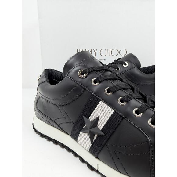 Size 11.5 - Givenchy Leather Star Studded Sneakers